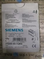 Siemens 3TD2000-1QK6 Reversing Start 4kW 400VAC 1NC 3ZX1012-0TD20-1AA1 *NEW* - Image 7