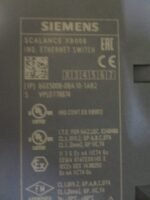 Siemens 6GK5008-0BA10-1AB2 SCALANCE XB008 8-Port Ethernet Switch 24VDC *Tested* - Image 4