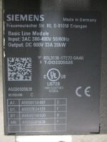 Siemens 6SL3130-1TE22-0AA0 basic Line Module 380-480VAC 600VDC 33A 20kW *Tested* - Image 7