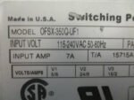 Switching Power 0FSX-350Q-UF1 DC Power Supply 4004091C 115-240VAC 5/24DC*Tested* - Image 7