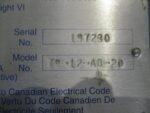TRIAD TR-12-AB-20 Super Light Safety Curtain 120VAC 7W Tx 12W Rx 3A 120V*Tested* - Image 8