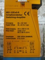TURCK MS1-22Ex0-R Multi Safe Switching Amplifier 90-132VAC 3.5VA 4A/.5A *Tested* - Image 9