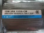 TWT 15W 3RK15GN-CM Magnetic Brake Motor 220/220VAC 0.19A 1.2uF *Tested* - Image 5