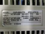Yaskawa CIMR-G5E47P5 Varispeed 616G5 AC Drive 400VAC 7.5kW Spec. 47P51B *Tested* - Image 6