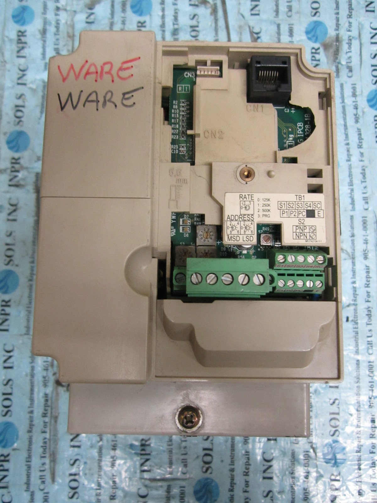 Yaskawa-CIMR-V7NU40P7-315V7-AC-Drive-380-460VAC-47A-Spec-40P71-Tested-151950637966 Yaskawa CIMR-V7NU40P7 315/V7 AC Drive 380-460VAC 4.7A Spec 40P71 *Tested* - Image 1