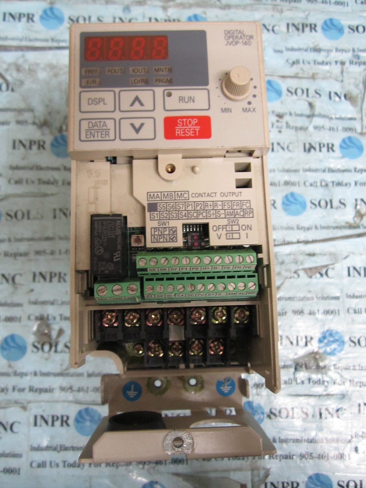Yaskawa-Magnetek-MVA005-315V7-AC-Drive-200-230VAC-64Amp-Spec-20P71-Tested-161947284596 Yaskawa Magnetek MVA005 315/V7 AC Drive 200-230VAC 6.4Amp Spec 20P71 *Tested* - Image 1