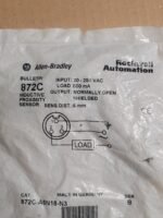 AB 872C-A5N18-N3 Proximity Sensor 20-250VAC Normaly open.