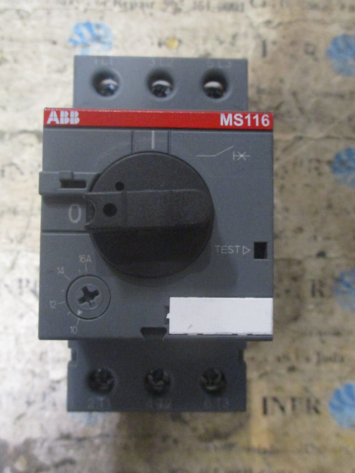 ABB-MS116-Motor-Starter-ABB-MS116-16-Motor-Starter-240690VAC-10A-10HP-Tested-155696559637 ABB MS116 Motor Starter ABB MS116-16 Motor Starter 240/690VAC 10A 10HP *Tested* - Image 1