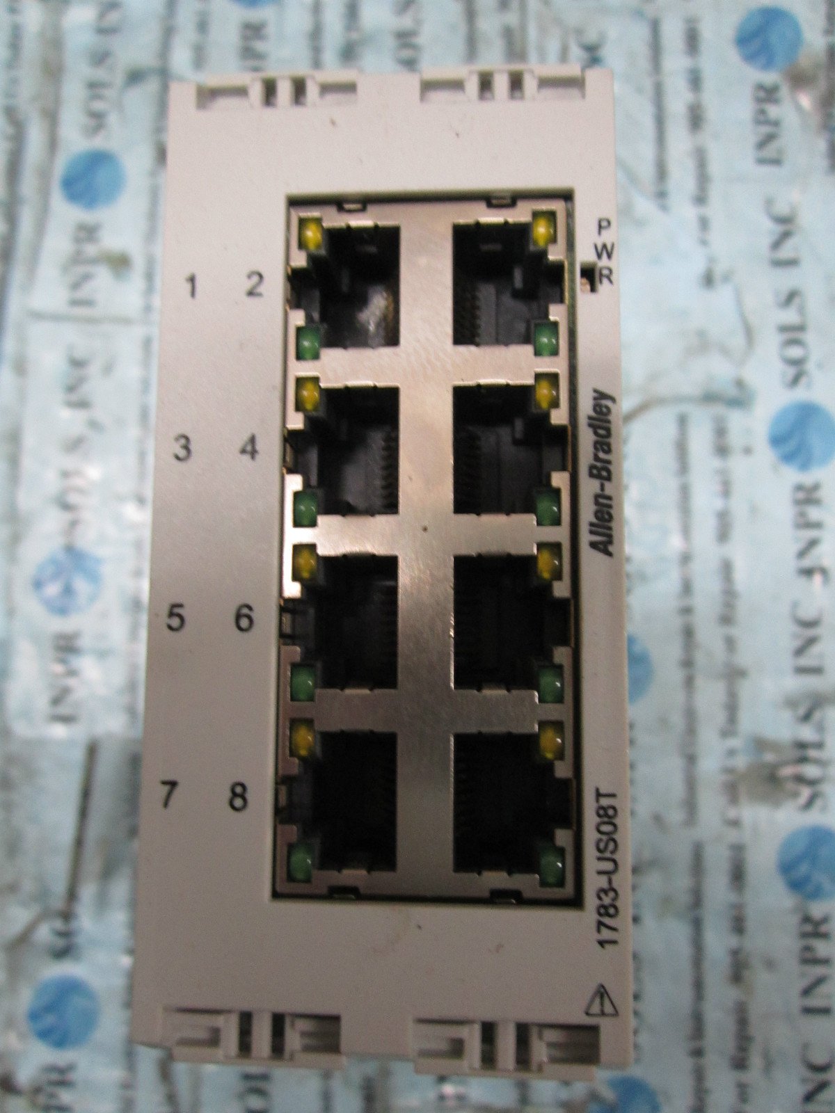 Allen-Bradley-1783-US08T-Stratix-2000-unmanaged-Ethernet-Switch-Ser-A-4WTested-151666536357 Allen Bradley 1783-US08T Stratix 2000 unmanaged Ethernet Switch Ser A 4W*Tested* - Image 1