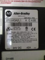Allen-Bradley 2711-K3A2L1 PanelView 300 Monochrome DH-485 Terminal 24VDC*Tested* - Image 5