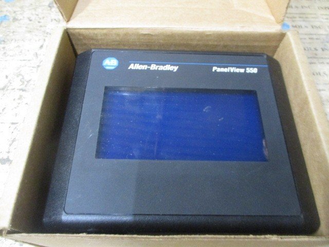 Allen-Bradley-2711-T5A2L1-PanelView-550-Touchscreen-Terminal-24VDC-18W-Tested-168113781037 Allen Bradley 2711-T5A2L1 PanelView 550 Touchscreen Terminal 24VDC 18W *Tested* - Image 1