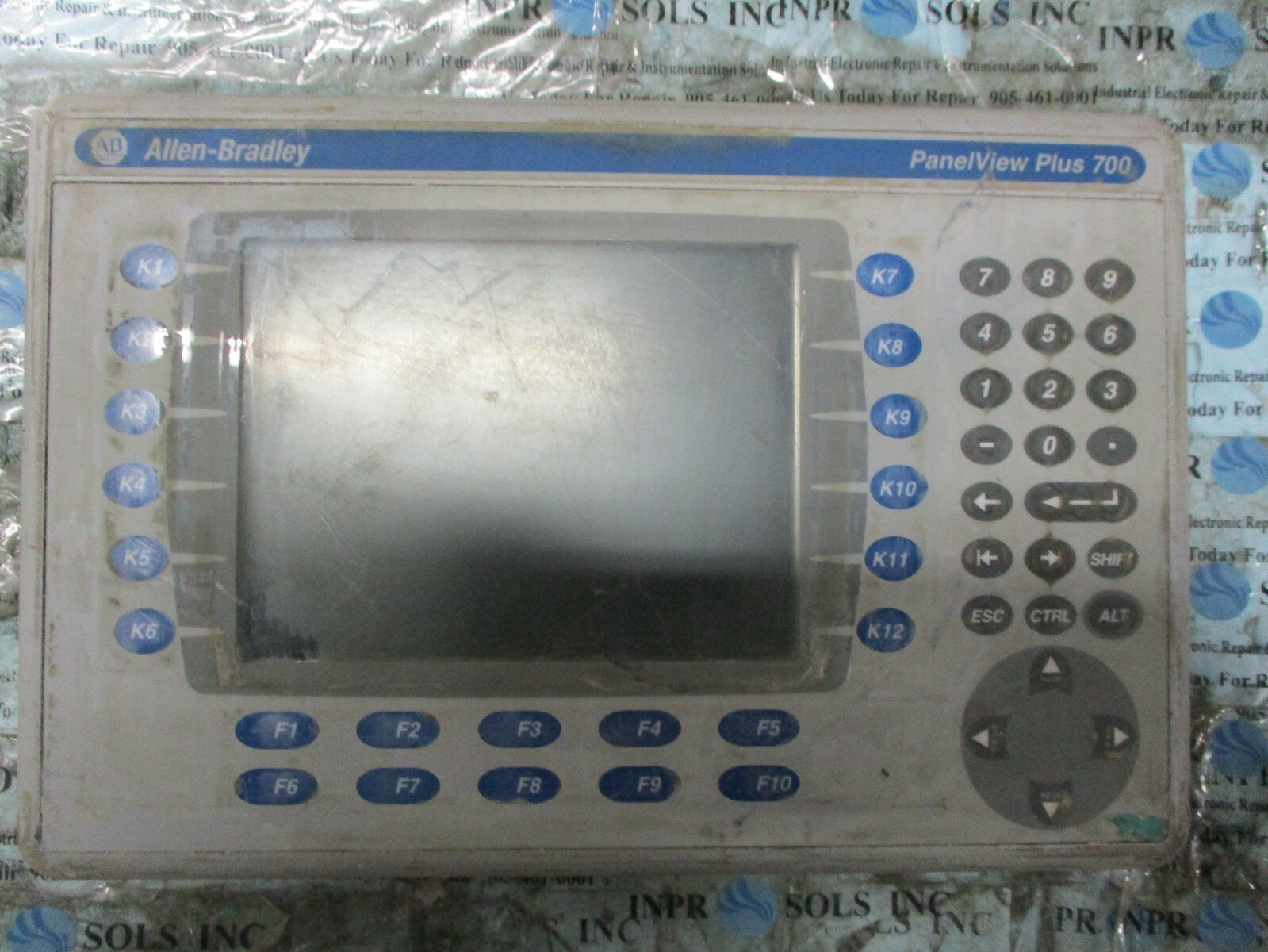 Allen-Bradley-2711P-RDK7CX-Panelview-Plus700-Color-Keypad-Display-Ser-C-TESTED-154457622957 Allen Bradley 2711P-RDK7CX Panelview Plus700 Color Keypad Display Ser C *TESTED* - Image 1