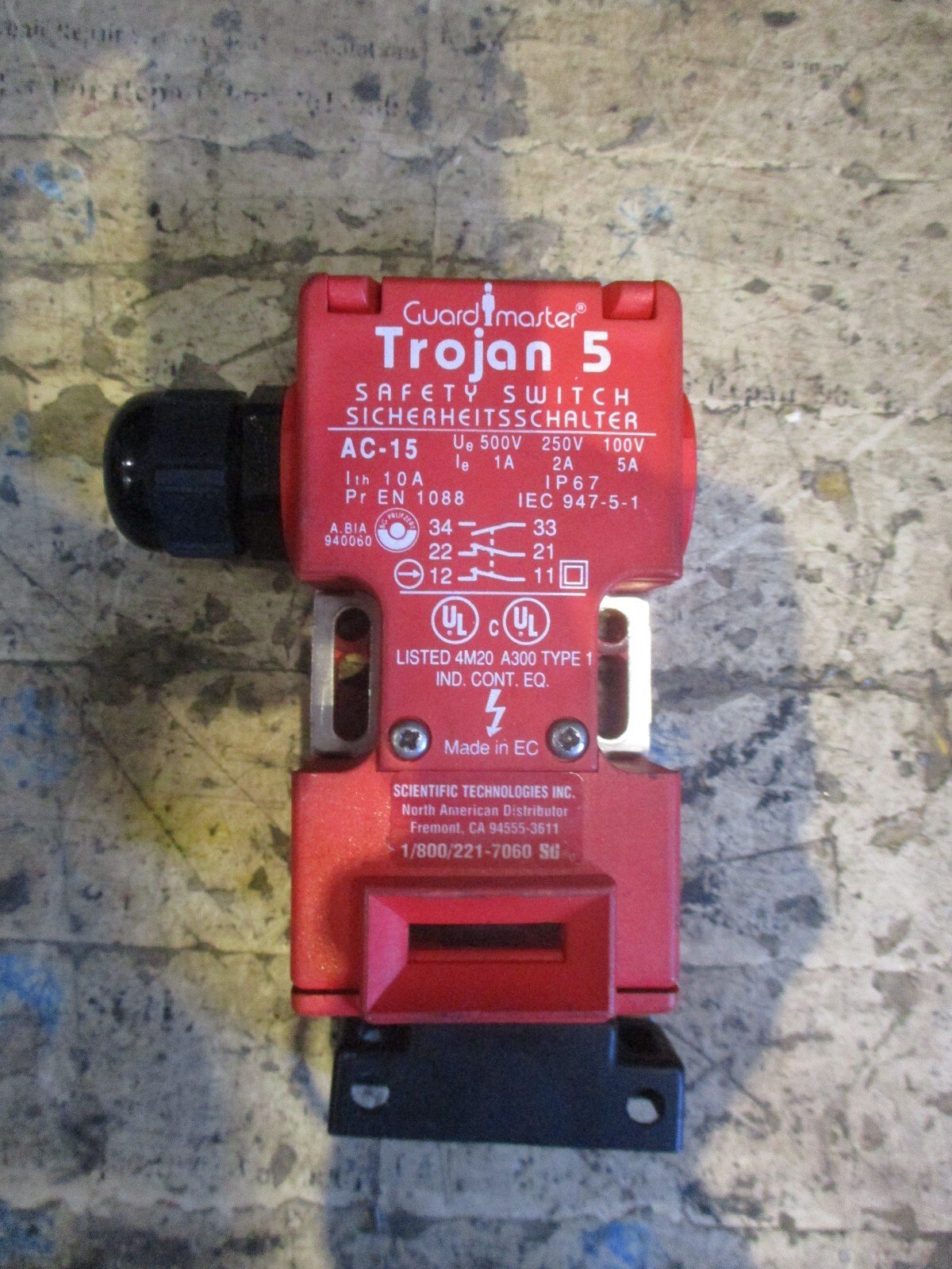 Allen-Bradley-440K-T11118-Trojan-5-Guardmaster-Safety-Switch-100-500V-Tested-156482522947 Allen Bradley 440K-T11118 Trojan-5 Guardmaster Safety Switch 100-500V *Tested* - Image 1