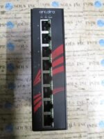 Antaira LNP-800AGH-24 Ethernet Switch 8 Ports 12-36VDC Ver 1.0 90W/200W *Tested*
