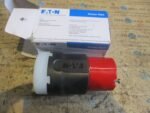 EATONS AHCL1630C Color Coded Locking Ultra Grip Connector L16-30R 480VAC *NEW* - Image 3