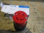 EATONS AHCL1630C Color Coded Locking Ultra Grip Connector L16-30R 480VAC *NEW* - Image 4