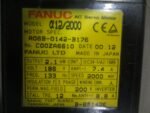 FANUC A06B-0142-B176 AC Servo Motor a12/2000 2.1kW 7.4A 186V 2000rpm *Tested* - Image 8