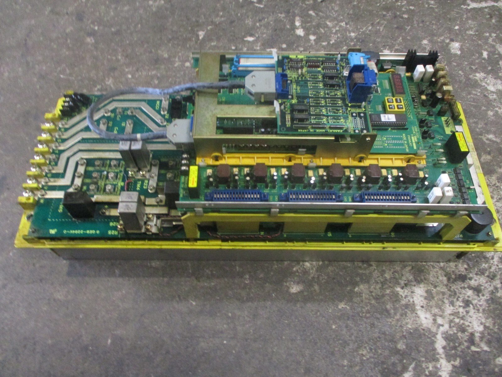 FANUC-A06B-6064-H322H550-AC-Spindle-Unit-FANUC-A06B-6064-H322-Spindle-Tested-166308602357 FANUC A06B-6064-H322#H550 AC Spindle Unit FANUC A06B-6064-H322 Spindle *Tested* - Image 1