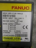FANUC A06B-6114-H302 Servo Amplifier Unit 283-339VDC 1.5kW 3A Series D *Tested* - Image 6