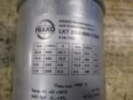 FRAKO LKT 25.0-600-DD60 AC Power Capacitor 25kvar 600VAC 24.1A 3x61.5uF *Tested* - Image 7