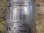 FRAKO LKT 25.0-600-DD60 AC Power Capacitor 25kvar 600VAC 24.1A 3x61.5uF *Tested* - Image 8
