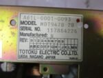 Fanuc A02B-0092-C052 Series 0-M MDI CRT Unit MDT947B-2B Monitor Keyboard*Tested* - Image 7