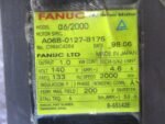 Fanuc A06B-0127-B175 a/2000 AC Servo Motor 1.0kW 140V 4.6A 2000rpm 200V *Tested* - Image 5