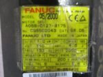 Fanuc A06B-0127-B175 a6/2000 AC Servo Motor 1.0kW 140V 4.6A 2000rpm *Tested* - Image 6