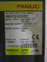 Fanuc A06B-6102-H222#H520 Servo Amplifier Module 325VDC 25.2kW 95A Ver F*Tested* - Image 5