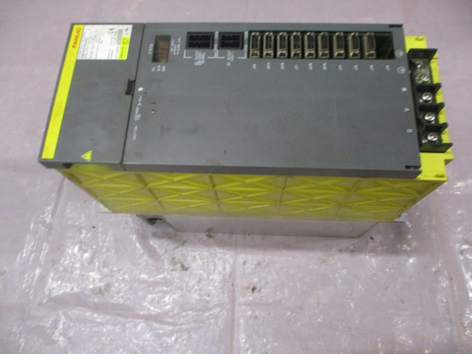 Fanuc-A06B-6102-H222H520-Servo-Amplifier-Module-325VDC-252kW-95A-Ver-FTested-167405396697 Fanuc A06B-6102-H222#H520 Servo Amplifier Module 325VDC 25.2kW 95A Ver F*Tested* - Image 1
