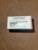 Ferraz Shawmut ATDR15 25A 600V TIME DELAY Fuse ATDR-25 Emerson Class CC