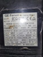 GE FANUC Servo Motor A06B-0141-B075# 7008, - Image 3