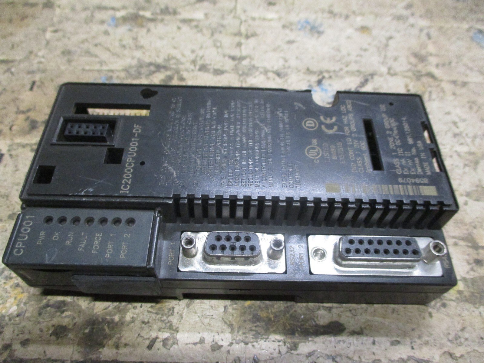 GE-Fanuc-IC200CPU001-DF-Processor-CPU001-Module-Fanuc-IC200CPU001-DF-Tested-167546402357 GE Fanuc IC200CPU001-DF Processor CPU001 Module Fanuc IC200CPU001-DF *Tested* - Image 1