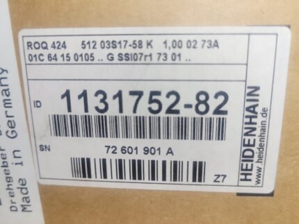 HEIDENHAIN ROQ 424 512 03S17-58 K ROQ42451203S1758K ID # 1131752-82