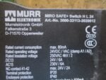 MURR 3000-33113-3020012 ELEKTRONIK Micro SAFE+ Switch HL24 24VDC 250VAC *Tested* - Image 7