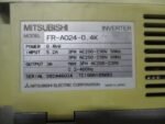 Mitsubishi FR-A024-0.75K Freqrol-A024 Inverter VFD 0.4kW 3PH 200-230VAC *Tested* - Image 5