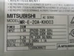 Mitsubishi MR-E-20A-KH003 AC Servo Drive 200-230VAC 200Watt 1.1A *Fully Tested* - Image 5