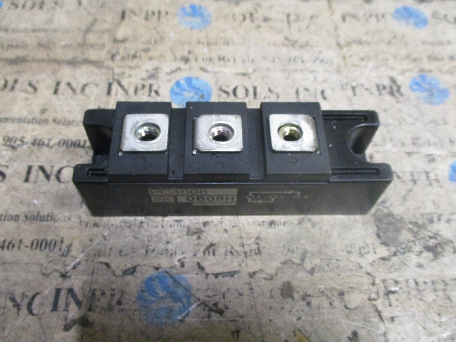 Niec-PC1008-IGBT-Diode-Power-Module-PC1008-IGBT-Transistor-Module-Tested-155469300707 Niec PC1008 IGBT Diode Power Module PC1008 IGBT Transistor Module *Tested* - Image 1