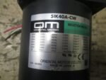 OM 5IK40A-CW 50/60Hz 200/230V Motor (Used) - Image 3