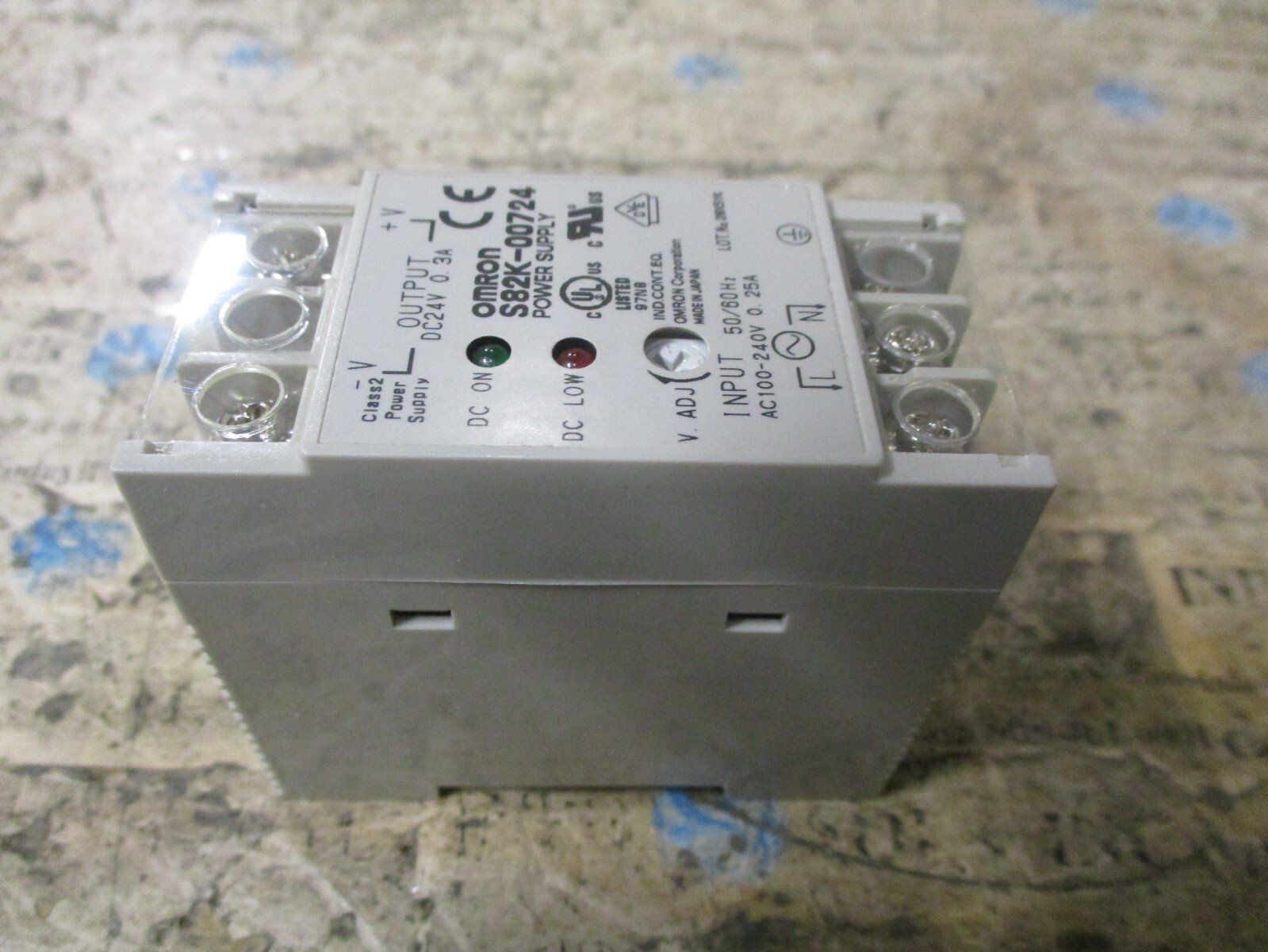 OMRON-S82K-00724-DC-Power-Supply-100-240VAC-24VDC-03A-OMRON-S82K-00724-Tested-155905833357 OMRON S82K-00724 DC Power Supply 100-240VAC 24VDC 0.3A OMRON S82K-00724 *Tested* - Image 1
