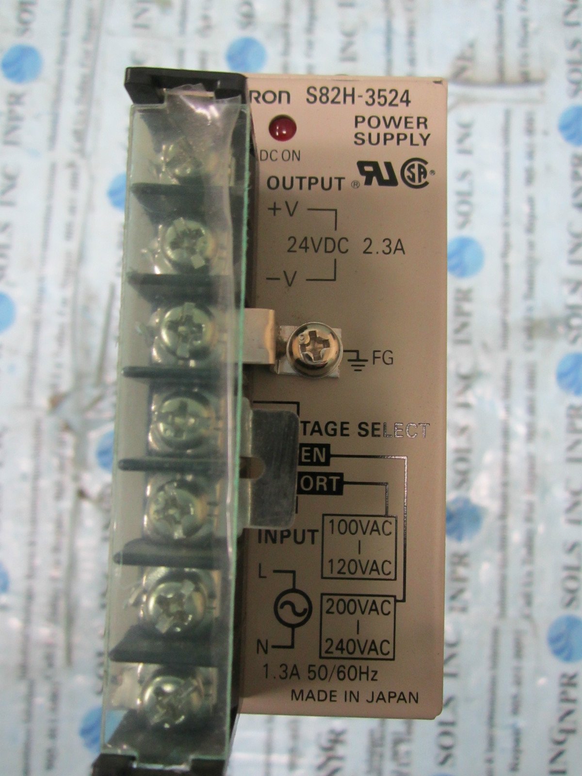 Omron-S82H-3524-DC-Power-Supply-Input-100-240VAC-Output-24VDC-23A-Fully-Tested-151254411897 Omron S82H-3524 DC Power Supply Input 100-240VAC Output 24VDC 2.3A *Fully Tested - Image 1