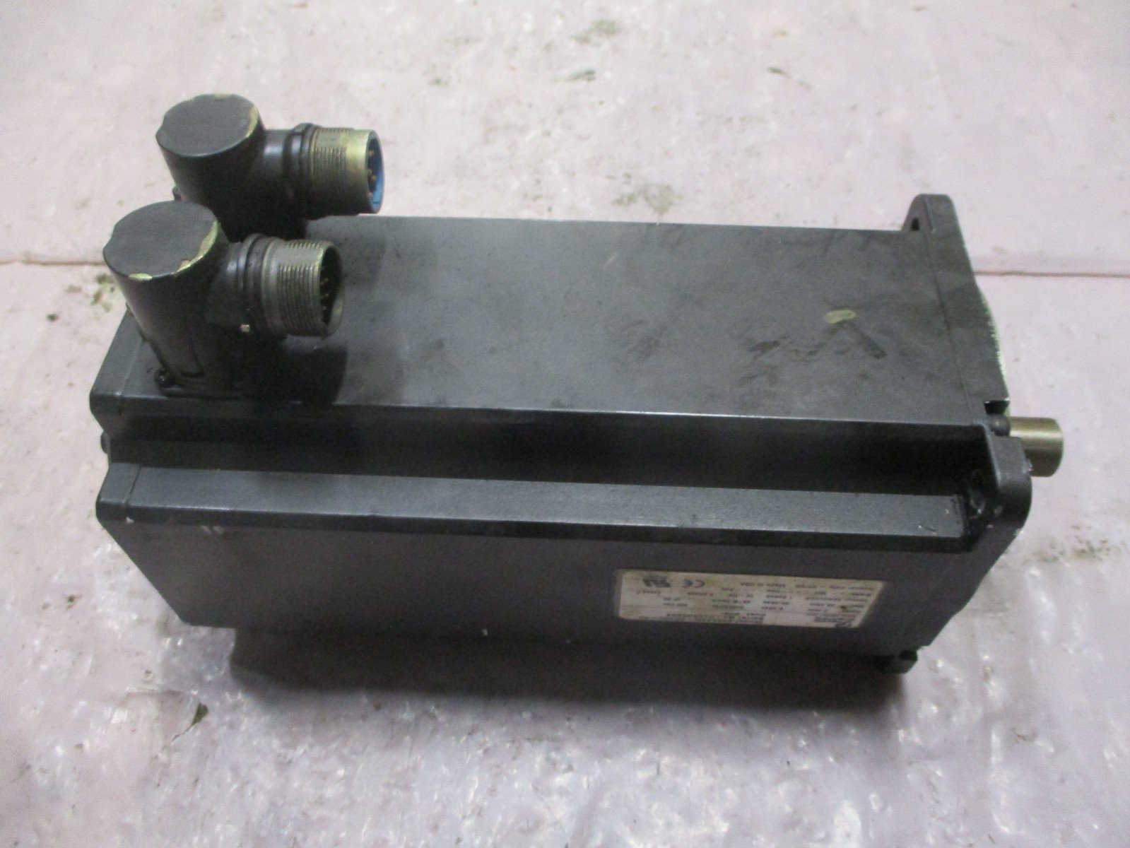 Pacific-Scientific-PMA44R-00100-00-AC-Servo-Motor-24kW-320V-84A-3450rpTested-167665968027 Pacific Scientific PMA44R-00100-00 AC Servo Motor 2.4kW 320V 8.4A 3450rp*Tested* - Image 1