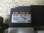 SMC EVT307-5D0-02F-Q Pneumatic Solenoid Valve  SMC AF20-F02C Valve *Tested* - Image 7