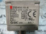 SMC ZSE40A-01-R Pressure Switch 12-24VDC 0~101.3kPa NPN 80mA ZSE40A-01 *Tested* - Image 9
