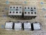 Siemens 3RH1921-1FA22 Auxiliary Contactor 3RH1911-1BA10 block **Tested**Mix Lot*
