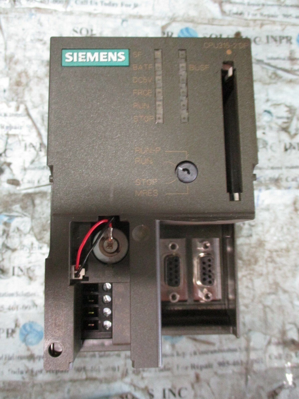 Siemens-6ES7-315-2AF03-0AB0-Simatic-S7-PLC-Module-6ES7315-2AF03-0AB0-Tested-164314654527 Siemens 6ES7 315-2AF03-0AB0 Simatic S7 PLC Module 6ES7315-2AF03-0AB0 *Tested* - Image 1
