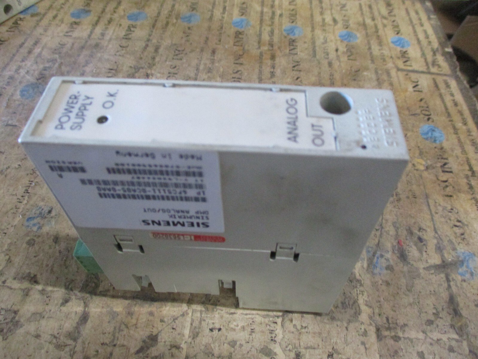 Siemens-6FC5111-0CA05-0AA0-Simumerik-DMP-AnalogOut-PLC-Module-Ver-A-Tested-166896416377 Siemens 6FC5111-0CA05-0AA0 Simumerik DMP Analog/Out PLC Module Ver A *Tested* - Image 1
