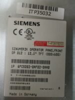 Siemens 6FC5203-0AF02-0AA0 Sinumerik Operator Panelfront 12.1"TFT Ver A *Tested* - Image 9
