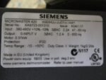 Siemens 6SE6420-2UD13-7AA1 Micromaster 420 VFD Drive 0.37kW 380-480VAC 3PH *NEW* - Image 4