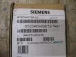 Siemens 6SE6420-2UD13-7AA1 Micromaster 420 VFD Drive 0.37kW 380-480VAC 3PH *NEW* - Image 6